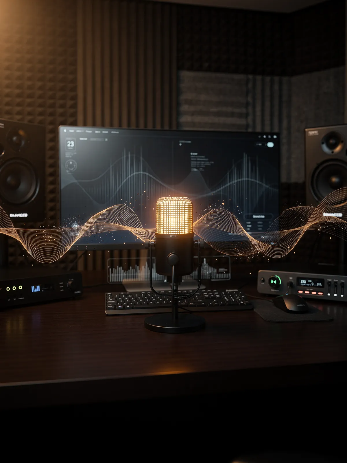 The new studio floor